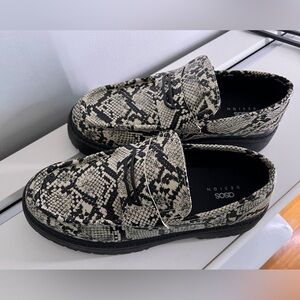 ASOS Snakeskin Loafers